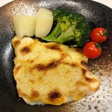 白身魚のカレーマヨ焼き